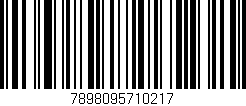 Código de barras (EAN, GTIN, SKU, ISBN): '7898095710217'