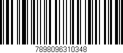 Código de barras (EAN, GTIN, SKU, ISBN): '7898096310348'