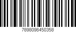 Código de barras (EAN, GTIN, SKU, ISBN): '7898096450358'