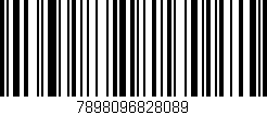 Código de barras (EAN, GTIN, SKU, ISBN): '7898096828089'
