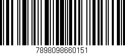 Código de barras (EAN, GTIN, SKU, ISBN): '7898098660151'