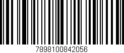 Código de barras (EAN, GTIN, SKU, ISBN): '7898100842056'