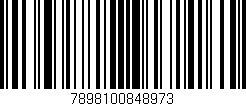 Código de barras (EAN, GTIN, SKU, ISBN): '7898100848973'