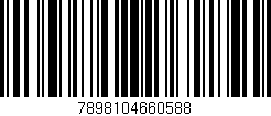 Código de barras (EAN, GTIN, SKU, ISBN): '7898104660588'