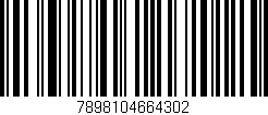 Código de barras (EAN, GTIN, SKU, ISBN): '7898104664302'