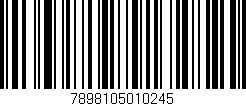 Código de barras (EAN, GTIN, SKU, ISBN): '7898105010245'