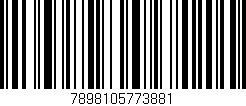Código de barras (EAN, GTIN, SKU, ISBN): '7898105773881'