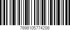 Código de barras (EAN, GTIN, SKU, ISBN): '7898105774208'