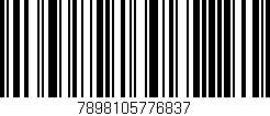 Código de barras (EAN, GTIN, SKU, ISBN): '7898105776837'