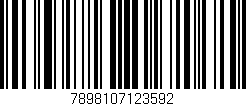 Código de barras (EAN, GTIN, SKU, ISBN): '7898107123592'