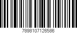 Código de barras (EAN, GTIN, SKU, ISBN): '7898107126586'