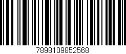 Código de barras (EAN, GTIN, SKU, ISBN): '7898109852568'