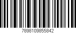 Código de barras (EAN, GTIN, SKU, ISBN): '7898109855842'