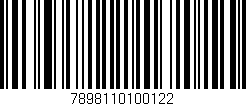 Código de barras (EAN, GTIN, SKU, ISBN): '7898110100122'