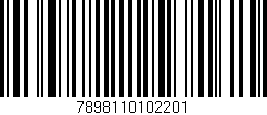 Código de barras (EAN, GTIN, SKU, ISBN): '7898110102201'