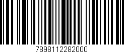 Código de barras (EAN, GTIN, SKU, ISBN): '7898112282000'