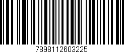 Código de barras (EAN, GTIN, SKU, ISBN): '7898112603225'