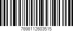 Código de barras (EAN, GTIN, SKU, ISBN): '7898112603515'