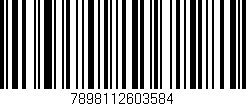 Código de barras (EAN, GTIN, SKU, ISBN): '7898112603584'