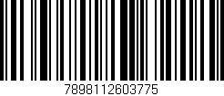 Código de barras (EAN, GTIN, SKU, ISBN): '7898112603775'
