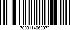 Código de barras (EAN, GTIN, SKU, ISBN): '7898114068077'