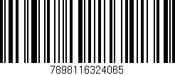 Código de barras (EAN, GTIN, SKU, ISBN): '7898116324065'