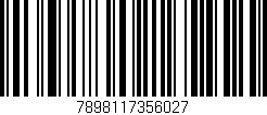 Código de barras (EAN, GTIN, SKU, ISBN): '7898117356027'
