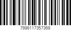 Código de barras (EAN, GTIN, SKU, ISBN): '7898117357369'