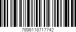 Código de barras (EAN, GTIN, SKU, ISBN): '7898118717742'