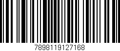 Código de barras (EAN, GTIN, SKU, ISBN): '7898119127168'
