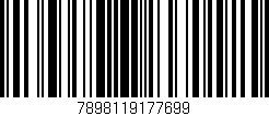 Código de barras (EAN, GTIN, SKU, ISBN): '7898119177699'