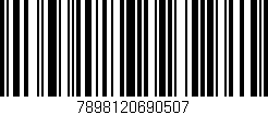 Código de barras (EAN, GTIN, SKU, ISBN): '7898120690507'