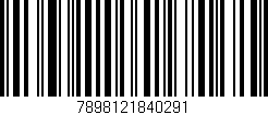 Código de barras (EAN, GTIN, SKU, ISBN): '7898121840291'
