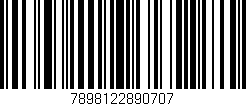 Código de barras (EAN, GTIN, SKU, ISBN): '7898122890707'