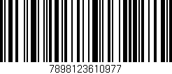 Código de barras (EAN, GTIN, SKU, ISBN): '7898123610977'