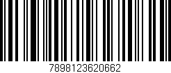 Código de barras (EAN, GTIN, SKU, ISBN): '7898123620662'