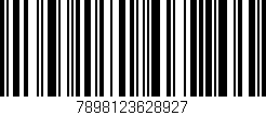 Código de barras (EAN, GTIN, SKU, ISBN): '7898123628927'