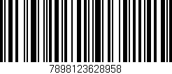 Código de barras (EAN, GTIN, SKU, ISBN): '7898123628958'