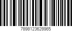 Código de barras (EAN, GTIN, SKU, ISBN): '7898123628965'