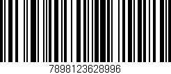 Código de barras (EAN, GTIN, SKU, ISBN): '7898123628996'