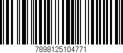 Código de barras (EAN, GTIN, SKU, ISBN): '7898125104771'