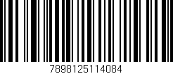 Código de barras (EAN, GTIN, SKU, ISBN): '7898125114084'