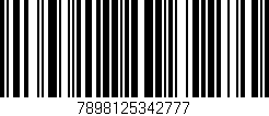 Código de barras (EAN, GTIN, SKU, ISBN): '7898125342777'