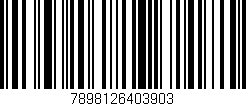 Código de barras (EAN, GTIN, SKU, ISBN): '7898126403903'