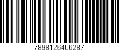 Código de barras (EAN, GTIN, SKU, ISBN): '7898126406287'