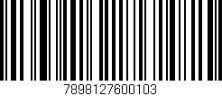 Código de barras (EAN, GTIN, SKU, ISBN): '7898127600103'