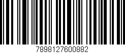 Código de barras (EAN, GTIN, SKU, ISBN): '7898127600882'