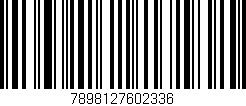 Código de barras (EAN, GTIN, SKU, ISBN): '7898127602336'