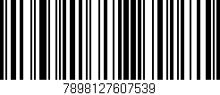 Código de barras (EAN, GTIN, SKU, ISBN): '7898127607539'