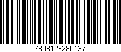 Código de barras (EAN, GTIN, SKU, ISBN): '7898128280137'
